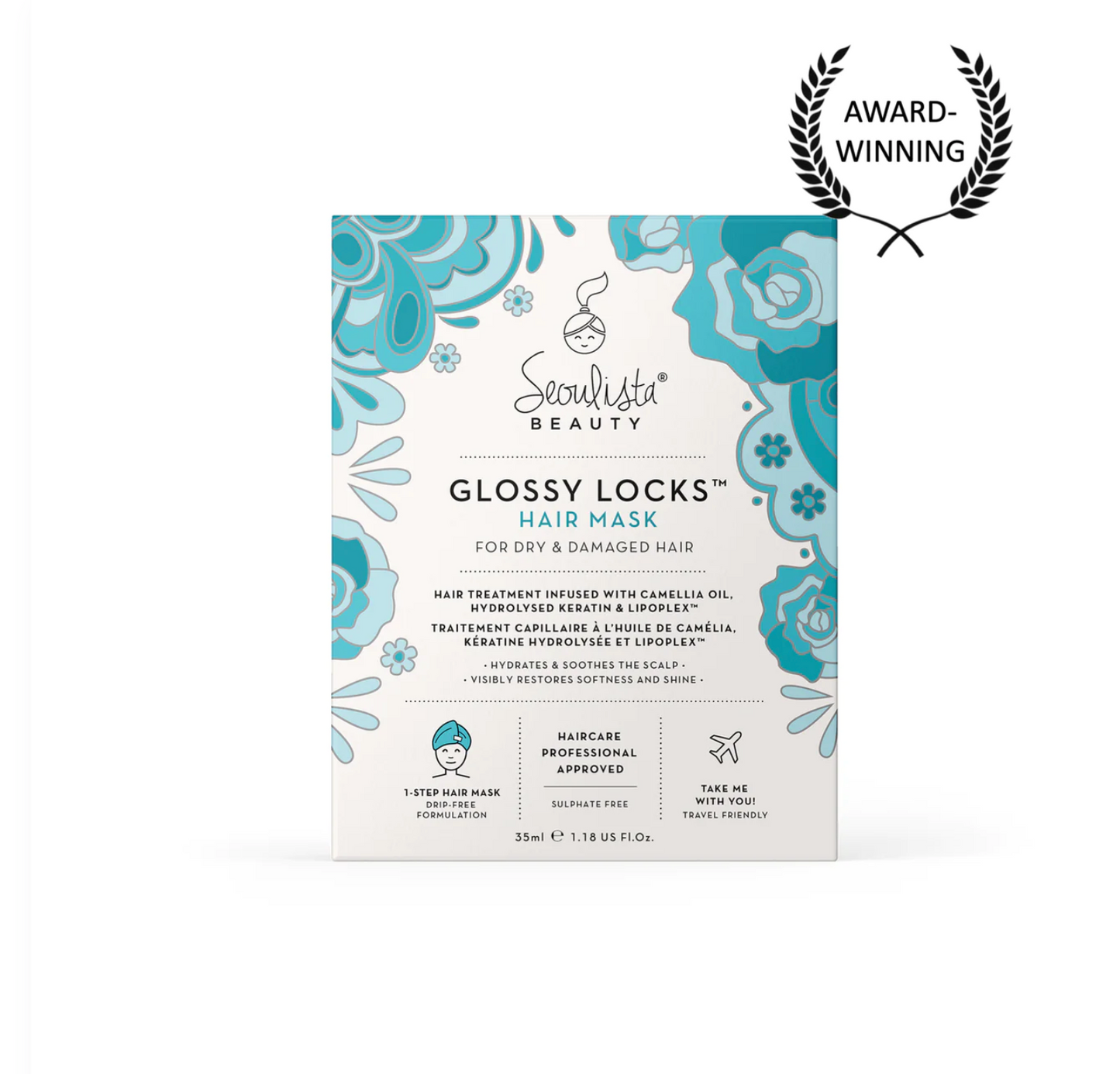 Seoulista Beauty® Gorgeously Glossy Great Hair Day Kit | Glossy Locks Hair Mask

