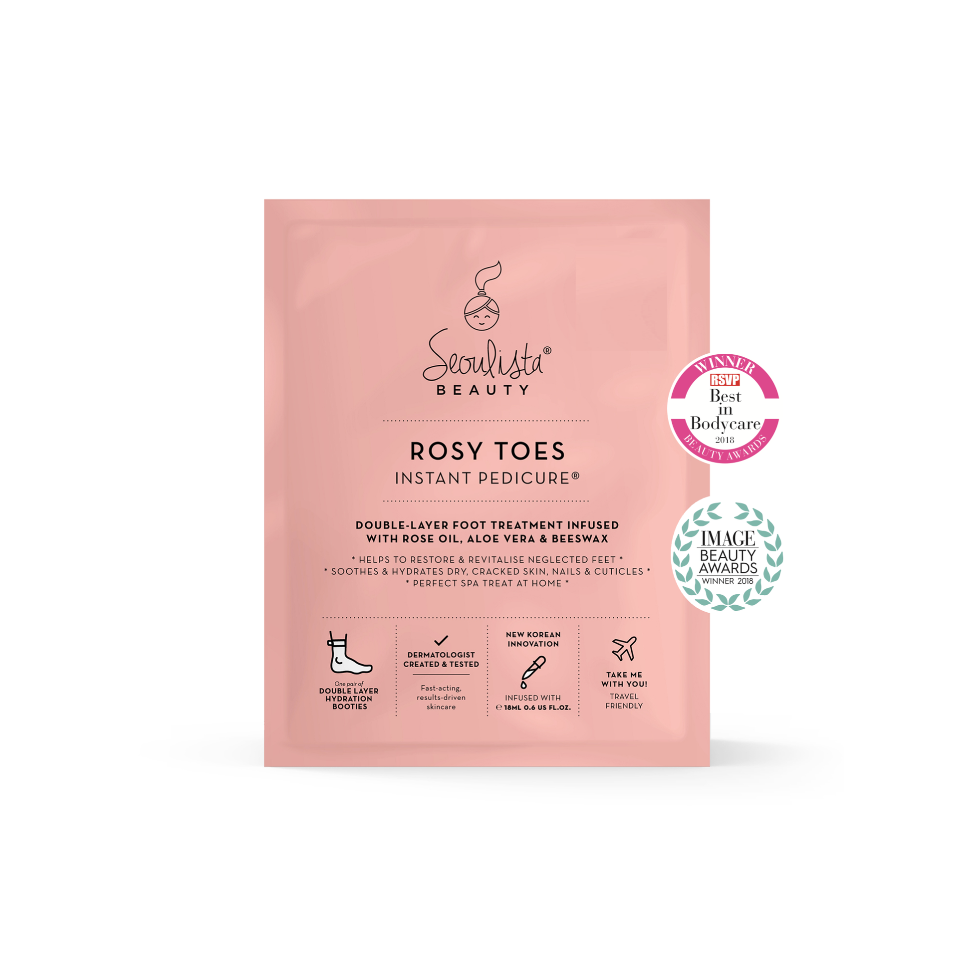 Seoulista Rosy Toes® Instant Pedicure - Seoulista Beauty